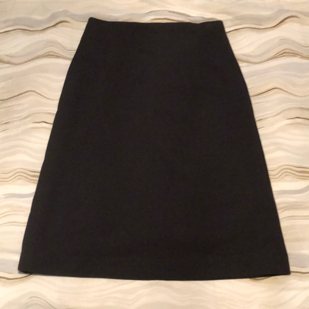 Ann Taylor Grey Knit Skirt